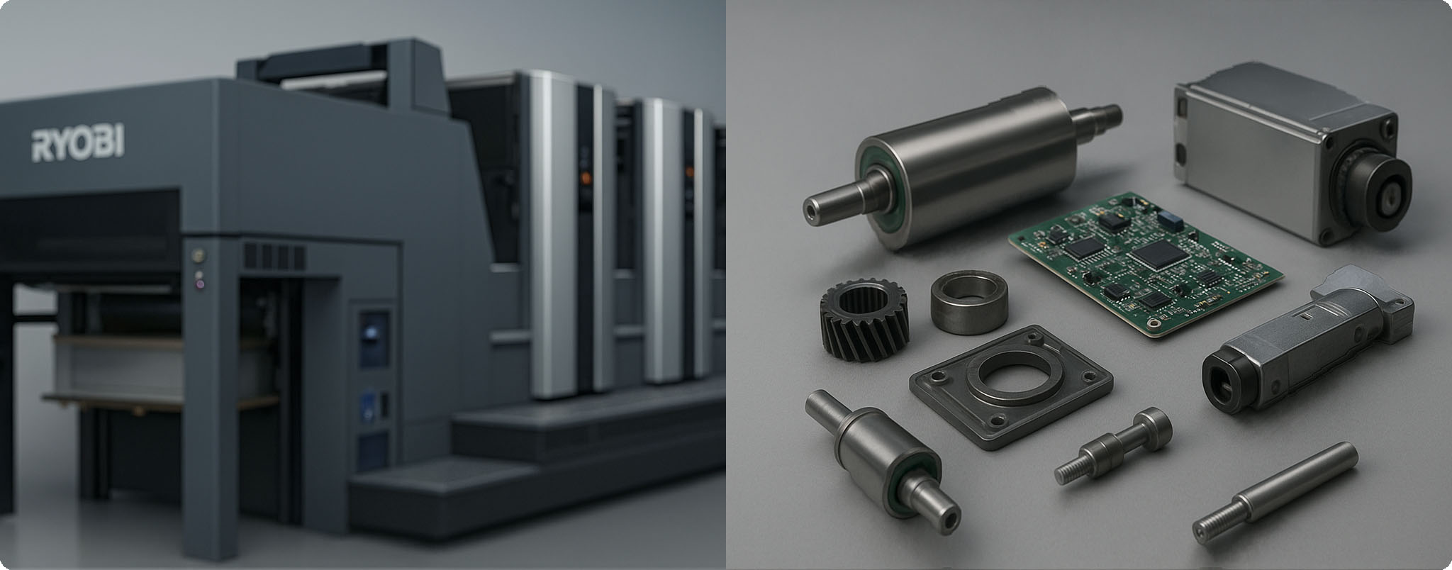 Поставка запасных частей Ryobi